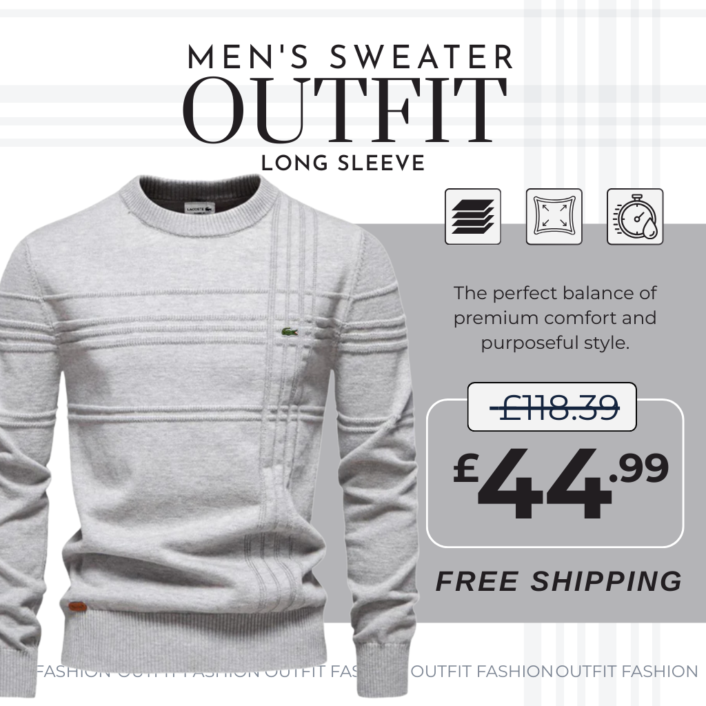 Men's Sweater Outfit - LONG SLEEVE [LC]